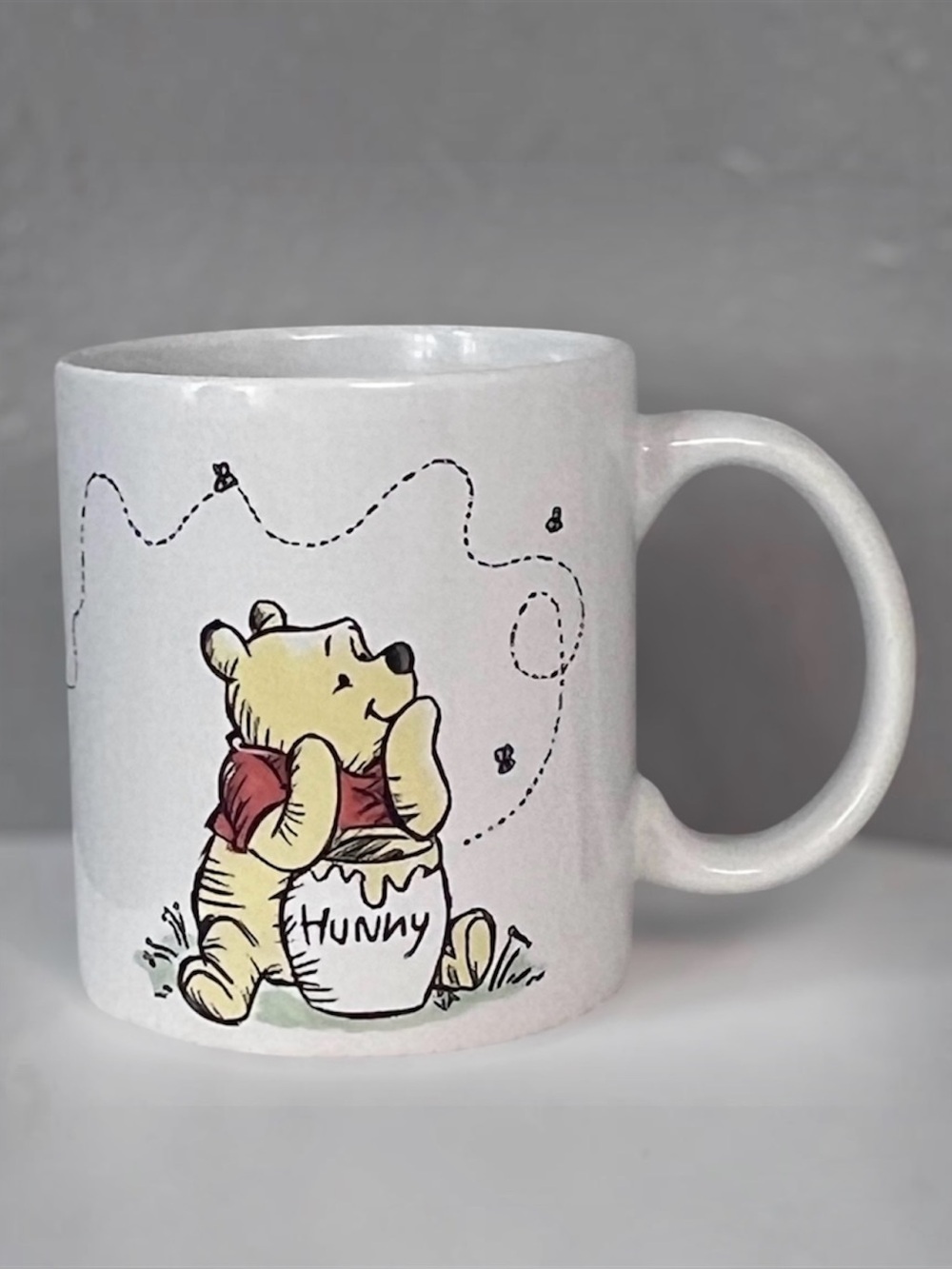 Disney Winnie the Pooh & Piglet "But First Hunny" White Coffee Tea Mug